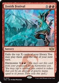 Zenith Festival - Commander: Tarkir: Dragonstorm - Magic: The Gathering card