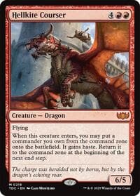 Hellkite Courser - Commander: Tarkir: Dragonstorm - Magic: The Gathering card