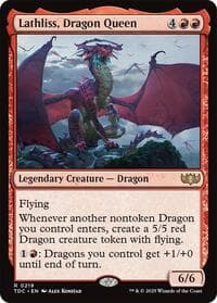 Lathliss, Dragon Queen - Commander: Tarkir: Dragonstorm - Magic: The Gathering card