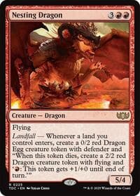 Nesting Dragon - Commander: Tarkir: Dragonstorm - Magic: The Gathering card