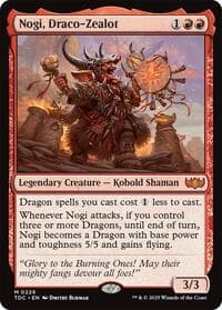 Nogi, Draco-Zealot - Commander: Tarkir: Dragonstorm - Magic: The Gathering card
