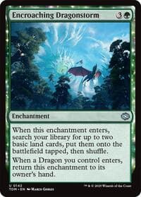 Encroaching Dragonstorm - Tarkir: Dragonstorm - Magic: The Gathering card