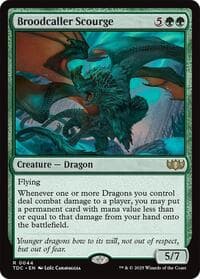 Broodcaller Scourge - Commander: Tarkir: Dragonstorm - Magic: The Gathering card