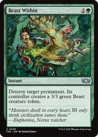 Beast Within - Commander: Tarkir: Dragonstorm - Magic: The Gathering card