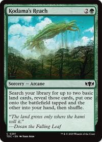 Kodama's Reach - Commander: Tarkir: Dragonstorm - Magic: The Gathering card