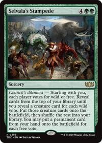 Selvala's Stampede - Commander: Tarkir: Dragonstorm - Magic: The Gathering card