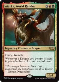 Atarka, World Render - Commander: Tarkir: Dragonstorm - Magic: The Gathering card