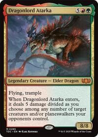 Dragonlord Atarka - Commander: Tarkir: Dragonstorm - Magic: The Gathering card