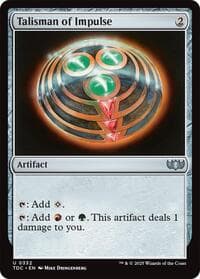 Talisman of Impulse - Commander: Tarkir: Dragonstorm - Magic: The Gathering card