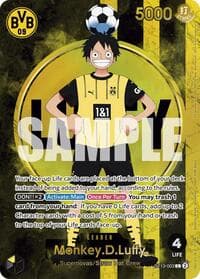 Monkey.D.Luffy (BVB x One Piece Campaign) - One Piece Promotion Cards - One Piece Card Game card