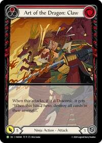 Art of the Dragon: Claw - FAB308 - Flesh and Blood: Promo Cards - Flesh and Blood TCG card