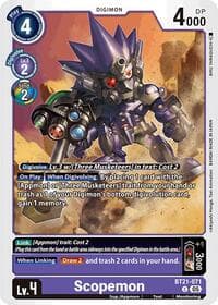 Scopemon - World Convergence - Digimon Card Game card