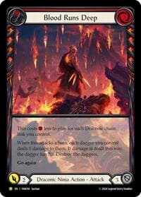 Blood Runs Deep - FAB316 - Flesh and Blood: Promo Cards - Flesh and Blood TCG card