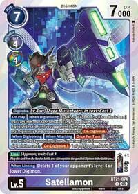 Satellamon - World Convergence - Digimon Card Game card