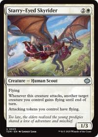 Starry-Eyed Skyrider - Tarkir: Dragonstorm - Magic: The Gathering card