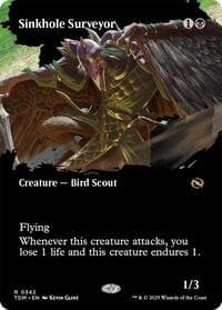 Sinkhole Surveyor (Borderless) - Tarkir: Dragonstorm - Magic: The Gathering card
