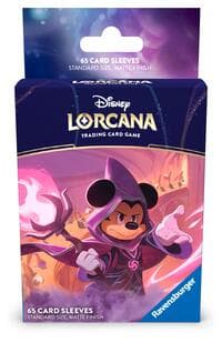 Disney Lorcana Card Sleeves - Mickey Mouse, Wayward Sorcerer (65-Pack) - Ravensburger Card Sleeves - Card Sleeves card
