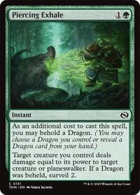 Piercing Exhale - Tarkir: Dragonstorm - Magic: The Gathering card
