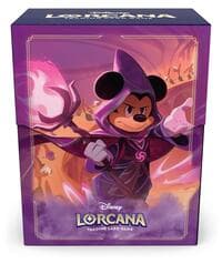 Disney Lorcana Deck Box - Mickey Mouse, Wayward Sorcerer - Ravensburger Deck Boxes - Deck Boxes card