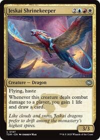 Jeskai Shrinekeeper - Tarkir: Dragonstorm - Magic: The Gathering card