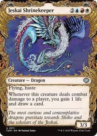 Jeskai Shrinekeeper (Showcase) - Tarkir: Dragonstorm - Magic: The Gathering card