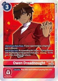 Owen Dreadnought - World Convergence - Digimon Card Game card