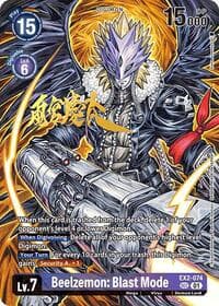 Beelzemon: Blast Mode (Rare Pull) - World Convergence - Digimon Card Game card