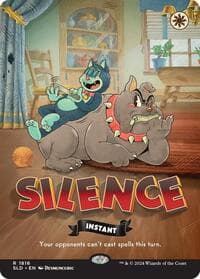 Silence (1816) - Secret Lair Drop Series - Magic: The Gathering card