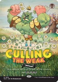 Culling the Weak - Secret Lair Drop Series - Magic: The Gathering card
