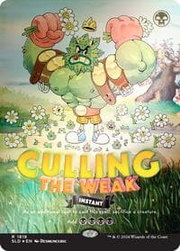 Culling the Weak (Rainbow Foil) - Secret Lair Drop Series - Magic: The Gathering card