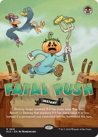 Fatal Push (1819) - Secret Lair Drop Series - Magic: The Gathering card