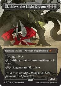 Skithiryx, the Blight Dragon - Secret Lair Drop Series - Magic: The Gathering card