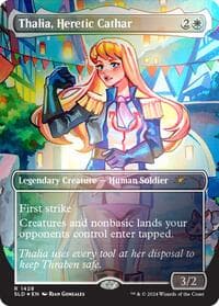 Thalia, Heretic Cathar (Rainbow Foil) - Secret Lair Drop Series - Magic: The Gathering card