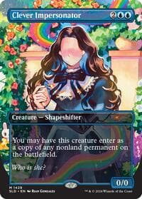 Clever Impersonator - Secret Lair Drop Series - Magic: The Gathering card