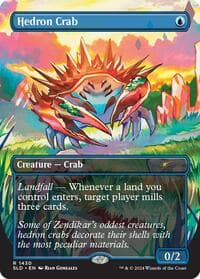 Hedron Crab - Secret Lair Drop Series - Magic: The Gathering card