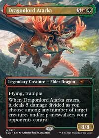 Dragonlord Atarka - Secret Lair Drop Series - Magic: The Gathering card