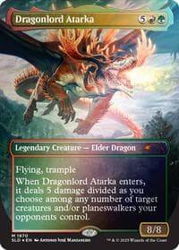 Dragonlord Atarka (Rainbow Foil) - Secret Lair Drop Series - Magic: The Gathering card