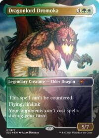 Dragonlord Dromoka (Rainbow Foil) - Secret Lair Drop Series - Magic: The Gathering card