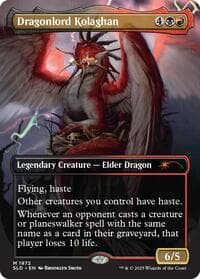 Dragonlord Kolaghan (1972) - Secret Lair Drop Series - Magic: The Gathering card