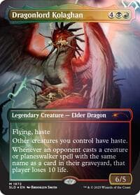 Dragonlord Kolaghan (1972) (Rainbow Foil) - Secret Lair Drop Series - Magic: The Gathering card