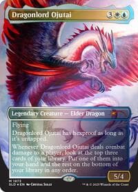 Dragonlord Ojutai (Rainbow Foil) - Secret Lair Drop Series - Magic: The Gathering card