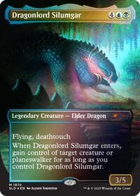 Dragonlord Silumgar (Rainbow Foil) - Secret Lair Drop Series - Magic: The Gathering card