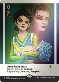 Anje Falkenrath (Rainbow Foil) - Secret Lair Drop Series - Magic: The Gathering card