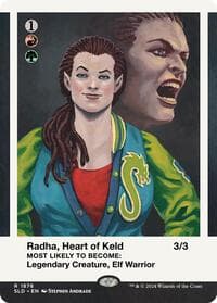 Radha, Heart of Keld - Secret Lair Drop Series - Magic: The Gathering card