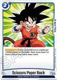 Scissors Paper Rock - Rivals Clash - Dragon Ball Super: Fusion World card