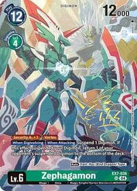 Zephagamon (Rare Pull) - World Convergence - Digimon Card Game card