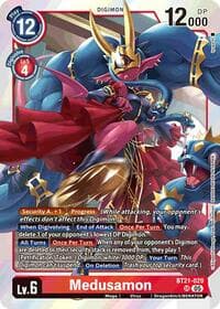 Medusamon - World Convergence - Digimon Card Game card