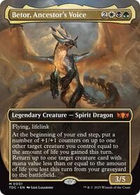 Betor, Ancestor's Voice (Borderless) - Commander: Tarkir: Dragonstorm - Magic: The Gathering card