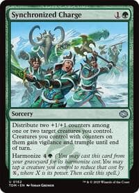 Synchronized Charge - Tarkir: Dragonstorm - Magic: The Gathering card