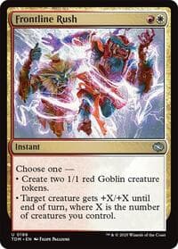 Frontline Rush - Tarkir: Dragonstorm - Magic: The Gathering card